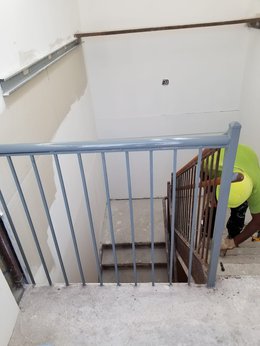 Staircase Railing finishing